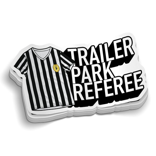 Trailer Park Referee Police Sticker
