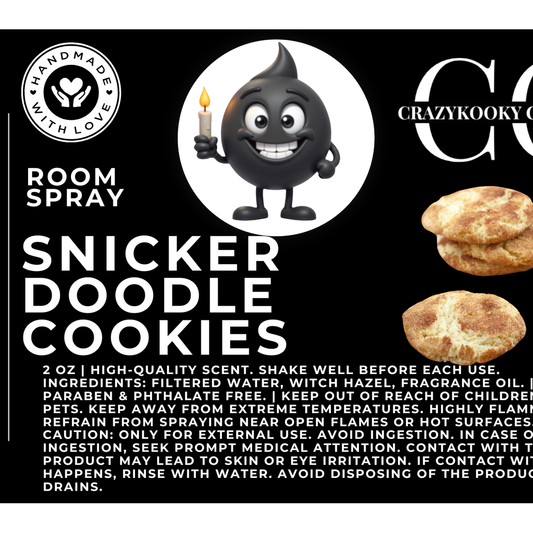 SNICKERDOODLE COOKIES - Room Spray, 2oz