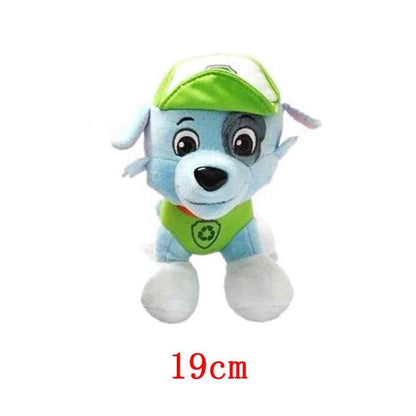 Paw Patrol Plush Toy Action Figure Ryder Marshal Zuma Everest Cartoon Model Two postures Plush Toy Children's Birthday Party Gif