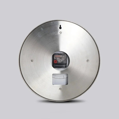 Metal Creative Art Design Digital Luminescent Clock 13"