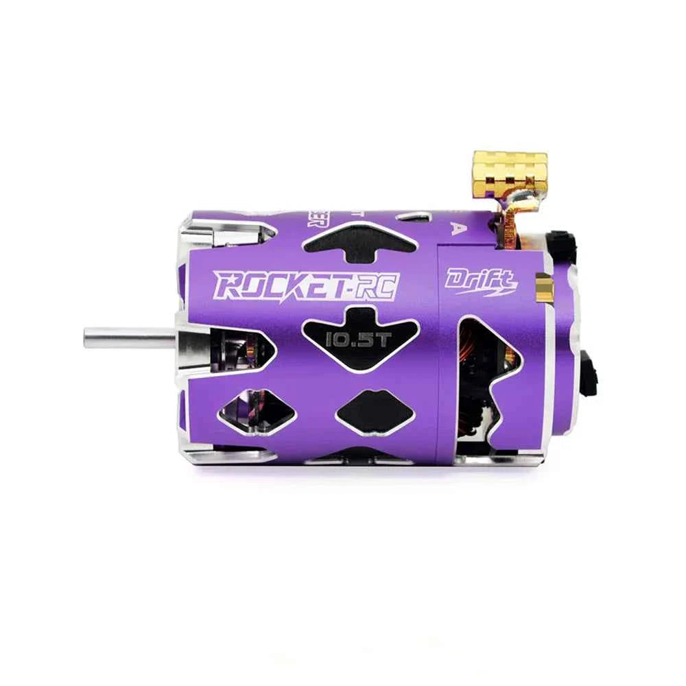 Rocket-RC Thunder 540 Sensored Brushless Motor 10.5T 13.5T 2-3S 3.175 mm Shaft for 1/10 RC Racing Drift Car Parts Surpass Hobby