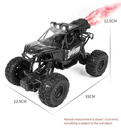 Rc Cars 1:18 2WD Off-Road RC Truck All Terrain 2.4G Electric RC Car High Speed 50KM/H Remote Control Car with LED Lights Kid Toy