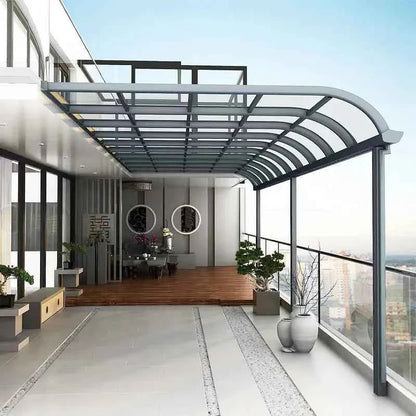 Pergola Gazebos Carport Canopy Garden Buildings Awning Sunroom Pavilion Houses Decoration Waterproof Shadow Patio Yard & Garden