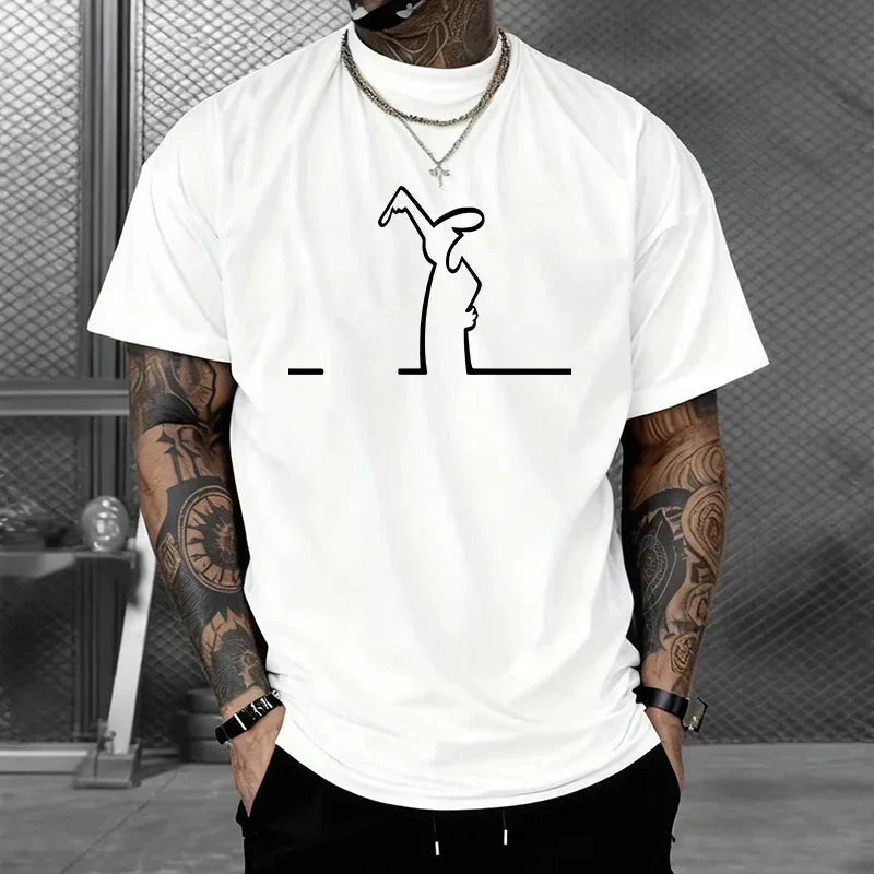 2025 High Quality Mens T Shirts 100 Percent Cotton Round Neck Short Sleeve Tees Summer Spring Casual Fashion Daily Wear
