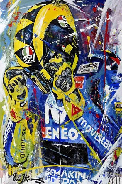 Painting By Numbers For Handicrafts Abstract Motorcycle Acrylic Paints By Number For Adults Home Decors Unique Gift