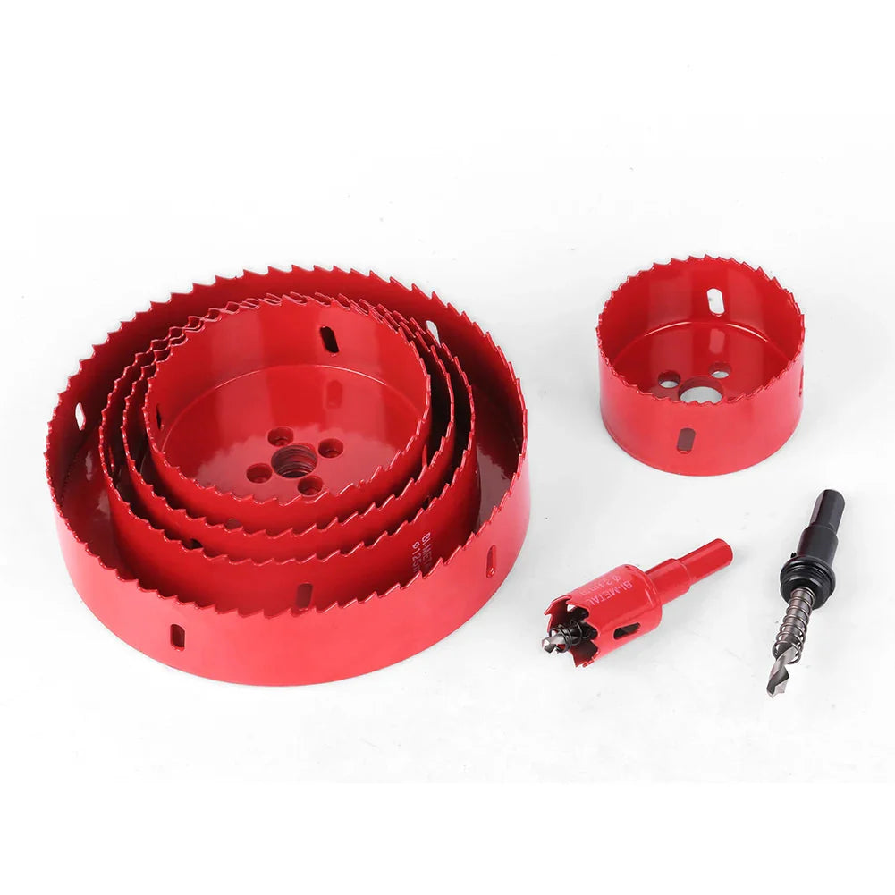 1pc 15-200mm M42 Bi-Metal Hole Saw HSS Drill Bit for Metal Iron Aluminum Stainless Plastic DIY Wood Cutter Tools