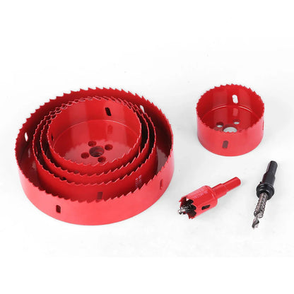 1pc 15-200mm M42 Bi-Metal Hole Saw HSS Drill Bit for Metal Iron Aluminum Stainless Plastic DIY Wood Cutter Tools