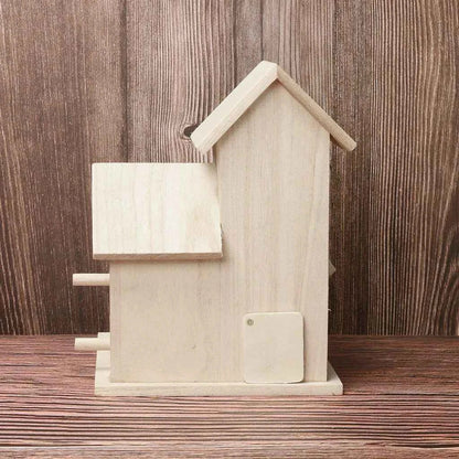 Wooden Bird Houses Bluebirds Home Small Bird House For Outside Garden Unfinished Bird Houses To Paint For Bird Watching