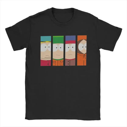 T-shirts Men Women Funny Cartoon Cute Comic Summer Cotton Casual Short Sleeve Round Neck Clothing Loose Tops