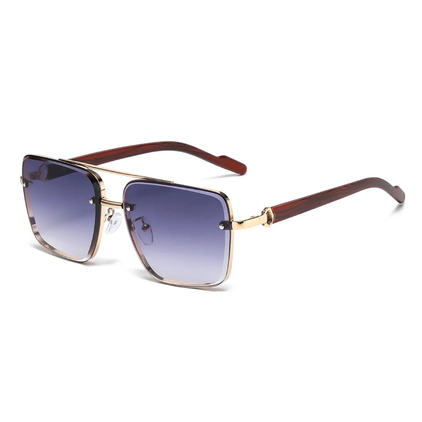 Square Sunglasses For Men Vacation Fashion Glasses Wooden Sunglasses Women Trendy Shades Vintage Gafas De Sol Hombre Zonnebril