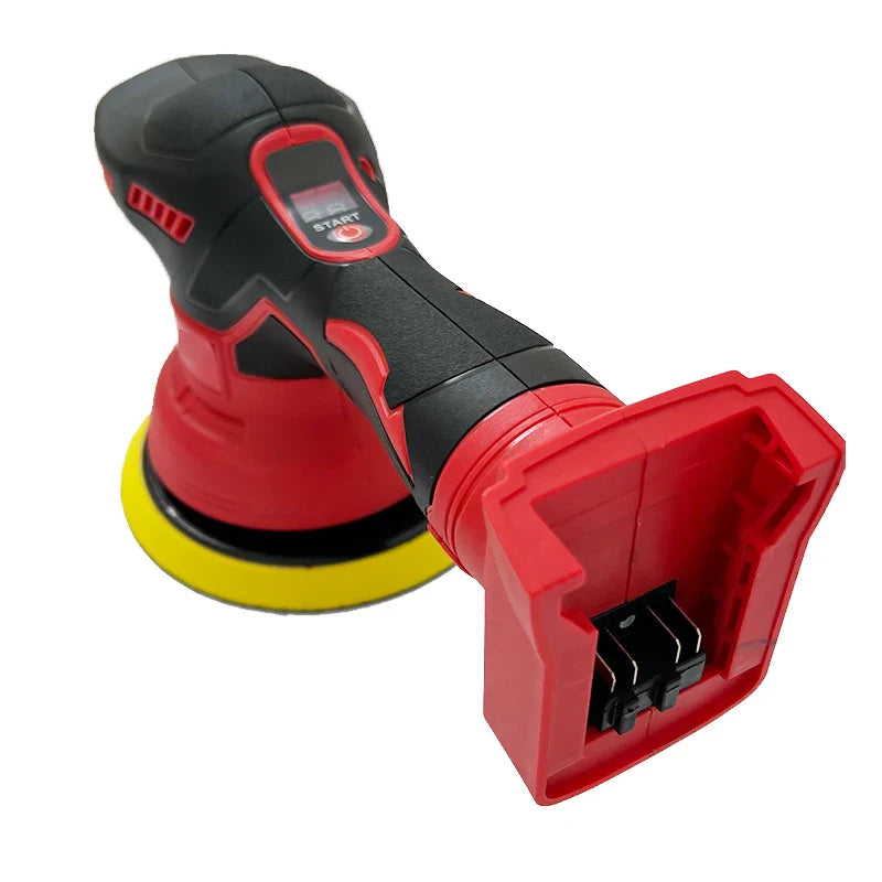 Fit Milwaukee Cordless Polisher 8 Gears Digital Display Electric Polisher Auto Car Waxing Polishing Machine For 18V 20V Battery