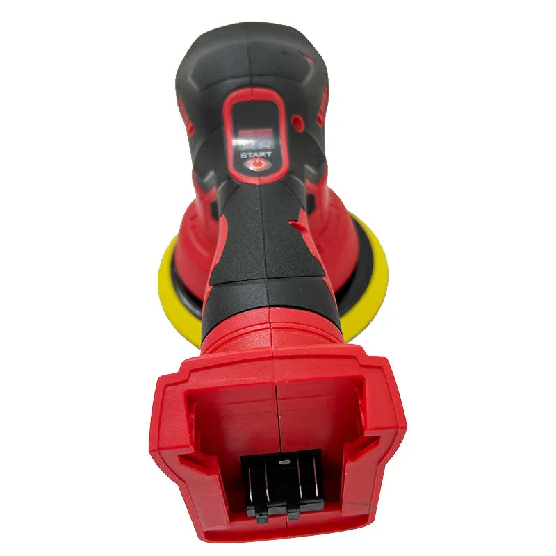 Fit Milwaukee Cordless Polisher 8 Gears Digital Display Electric Polisher Auto Car Waxing Polishing Machine For 18V 20V Battery
