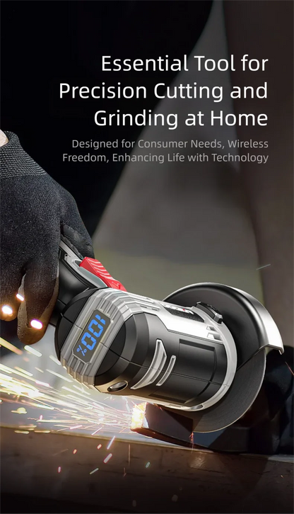 28000r 16.8V Mini Angle Grinder Portable Rechargeable Polishing Grinding Cutting Machine Home Metal Polisher Woodworking Tools