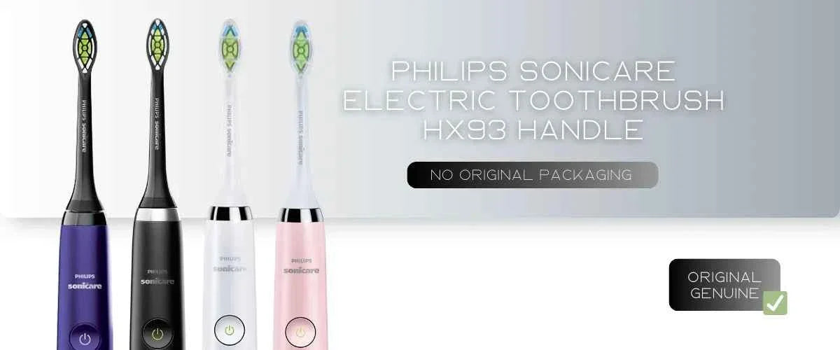 Philips Sonicare Diamond Clean HX9352 HX93 Electric Toothbrush Handle, No Original Packaging,Equipped with W brush head