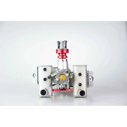 RCGF 40cc Twin Gas Engine with Walbro Carb, for Competition Scale RC Models