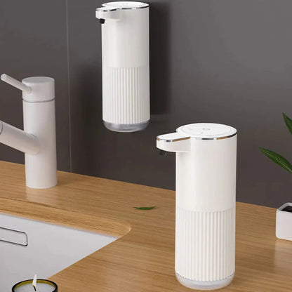 Automatic Soap Dispenser Touchless Foaming Soap Dispenser 400ml USB Rechargeable Electric Foam/Gel Soap Dispenser