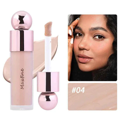 Smooth Liquid Foundation Cream Moisturizing Waterproof Concealer Modify Skin Tone Cover Acne Spots Full Coverage Face Make Up
