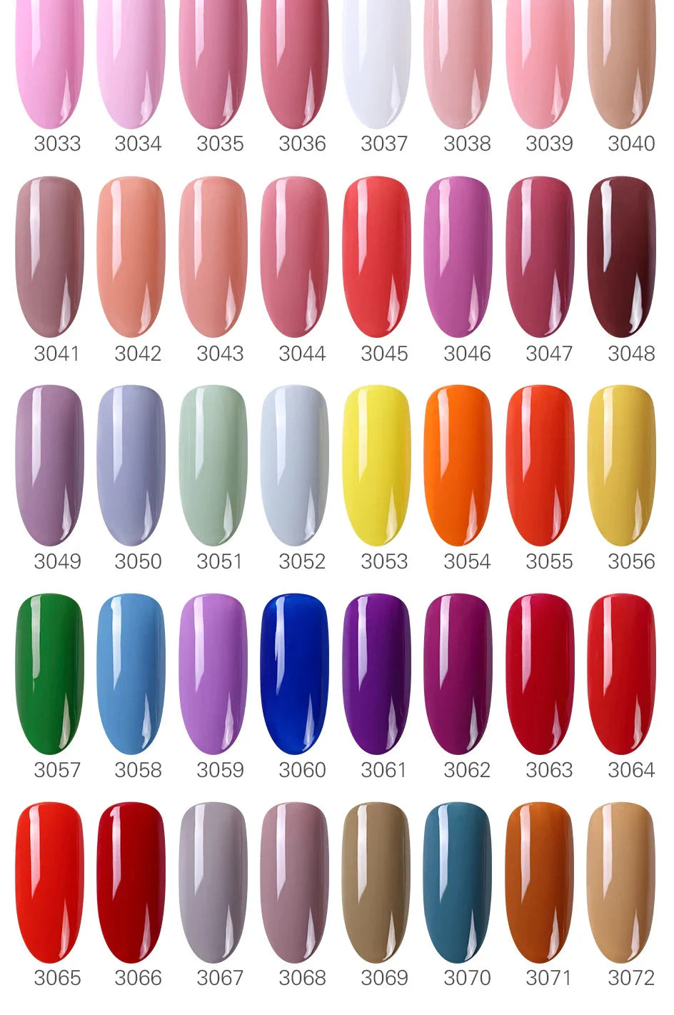 Arte Clavo Painting Gel 72 Colors 5ml Professional Nail Paint Color Gel Polish For Nail Art UV Gel Lacquer Gel Top Coat Manicure