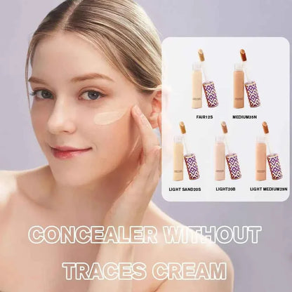 Moisturizing Liquid Foundation Covering Black Circles Blemishes Acne Marks Spots Oil-control Concealer Cream Waterproof Makeup