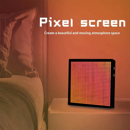 LED Pixel Display 32x32 Programmable Pixel Art Display With APP Control Creative Animation Interesting Text And Digital Clock