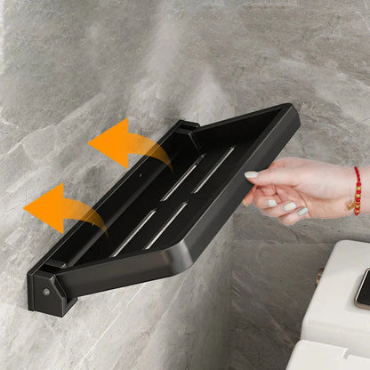 RV Foldable Shelf No Punch Drop-down Aluminum Foldable Shelves Are Used For Wall Storage In RVs And Campers Car Accessories