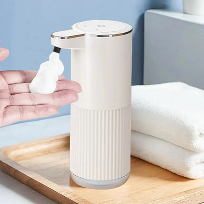 Automatic Soap Dispenser Touchless Foaming Soap Dispenser 400ml USB Rechargeable Electric Foam/Gel Soap Dispenser