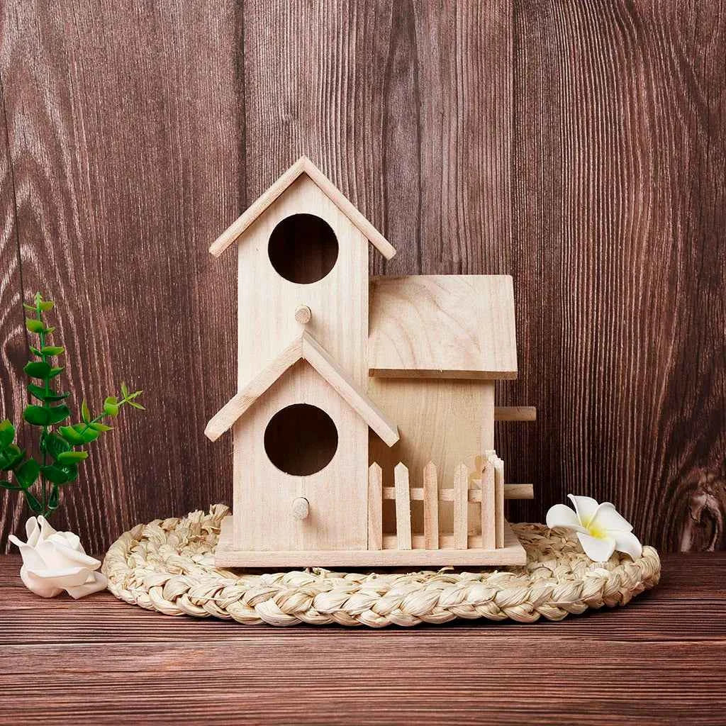 Wooden Bird Houses Bluebirds Home Small Bird House For Outside Garden Unfinished Bird Houses To Paint For Bird Watching