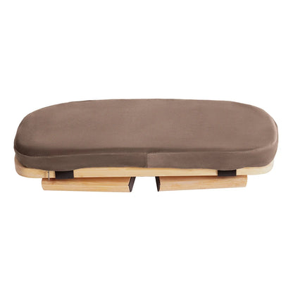 Portable Meditation Stool，Folding Kneeling Stool，Comfortable Sponge Cushion，for Yoga Bench, Prayer Bench, Floor Seat