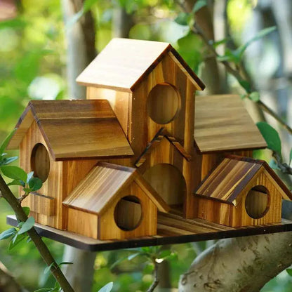 Bird Houses Bird Room Large Bird House for Garden Courtyard Backyard Decor Finch Bluebird Cardinals Handmade Humming 2026 1pcs