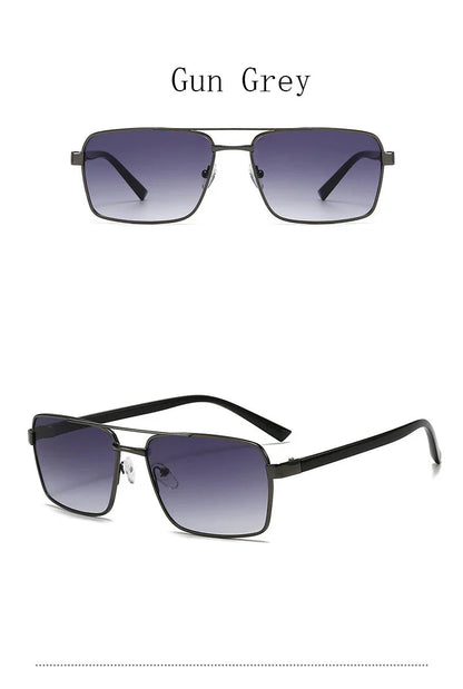 Square Sunglasses For Men Women Fashion Classic Retro Vintage Trend Design Brown Lens UV400 Sun Glasses Male Female Eyewear 2026