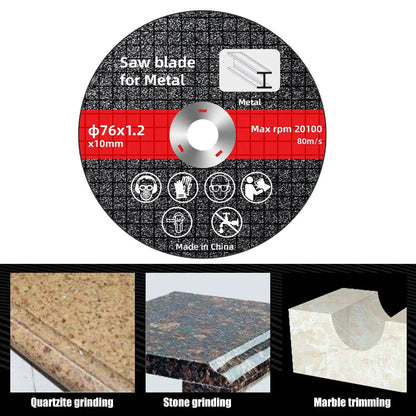 1-30PCS 76mm Metal Cutting Discs Sanding Grinding Cut Off Circle Wheels Saw Blades Discs for Electric Angle Grinder Accessories