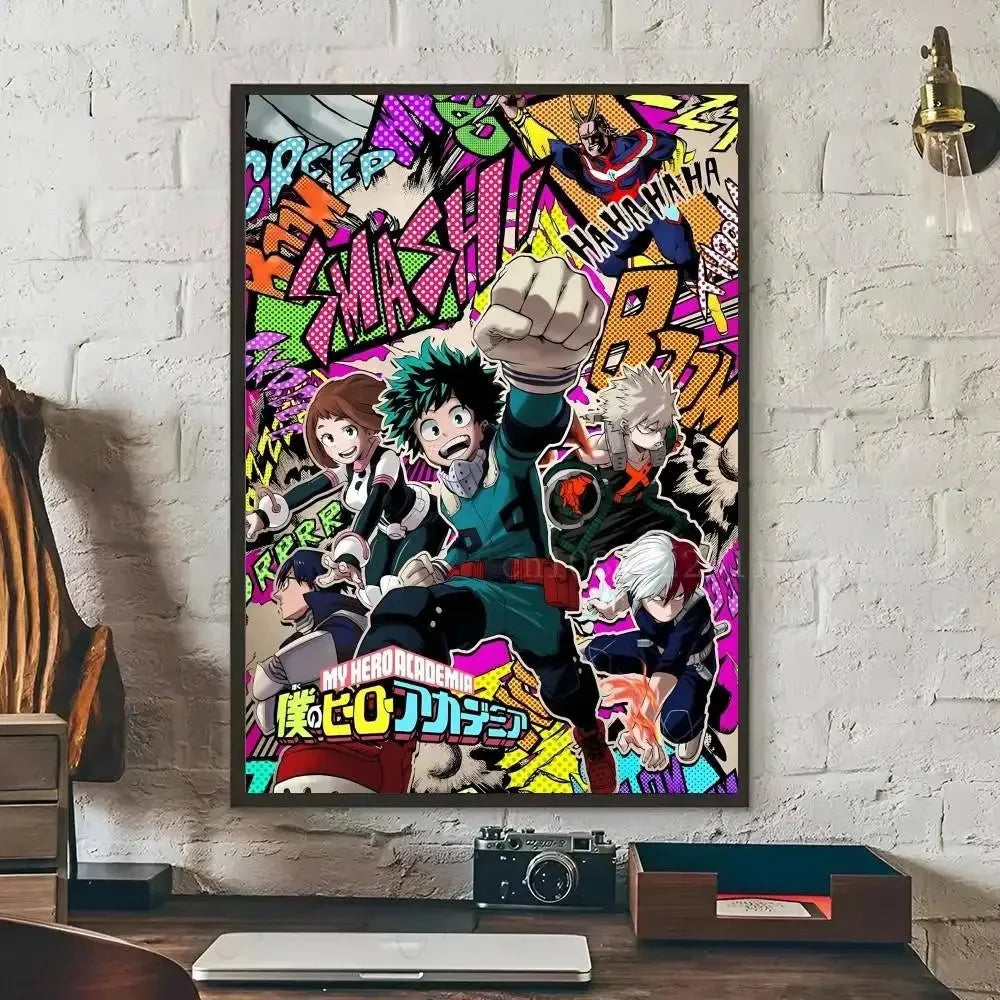 Painting By Numbers for Adult  Classic Anime My Hero Academia Paint By Number Home Decor