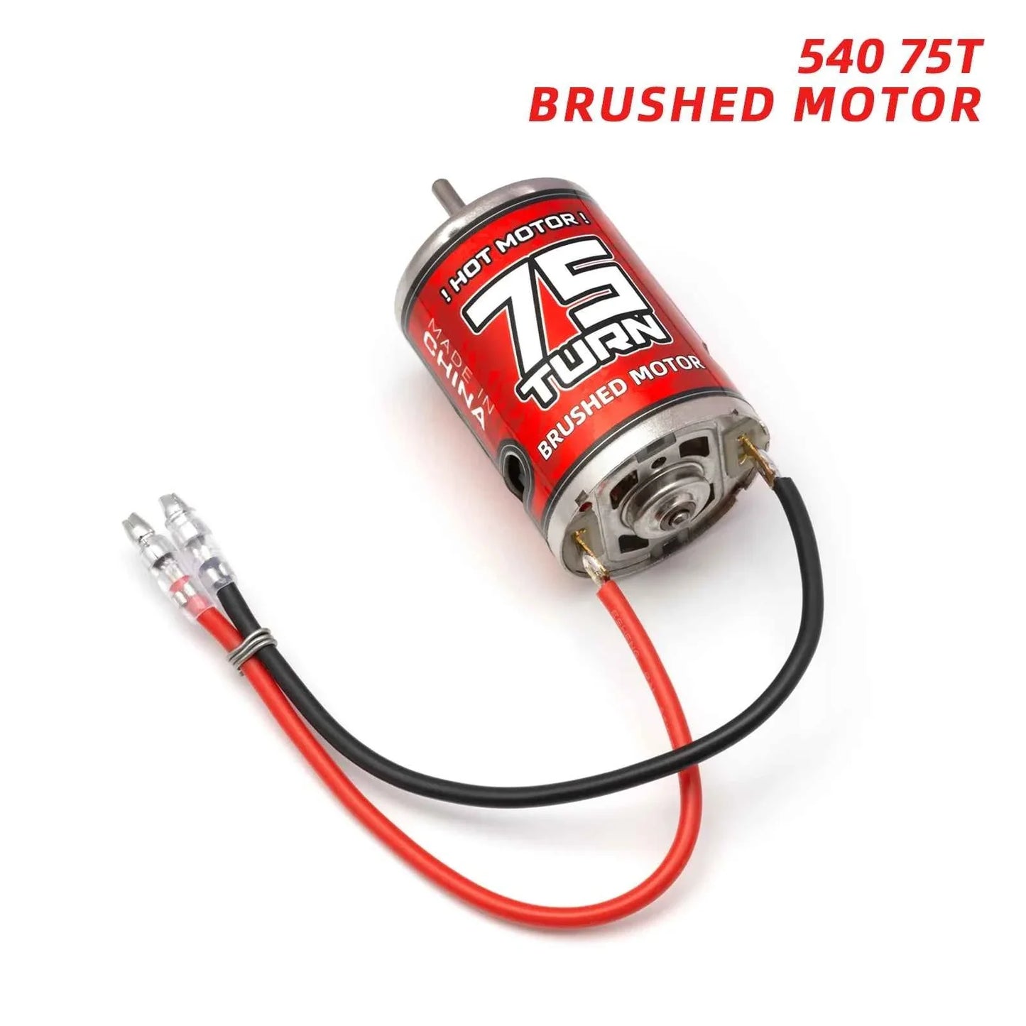 RC 540 Brushed Motor 12T-75T ESC 60A Speed Control Combination Set Climb Drift Racing Waterproof for 1/10 RC Cralwer Car/Boat