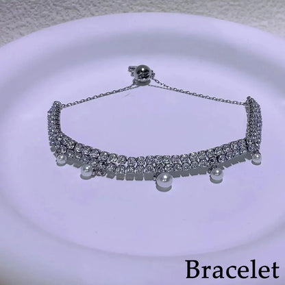 Love Jewelry 2025 New Sales Trends Pearl Necklace Bracelet Earrings Exquisite Charm Gifts for Women's Wedding Gifts Wholesale