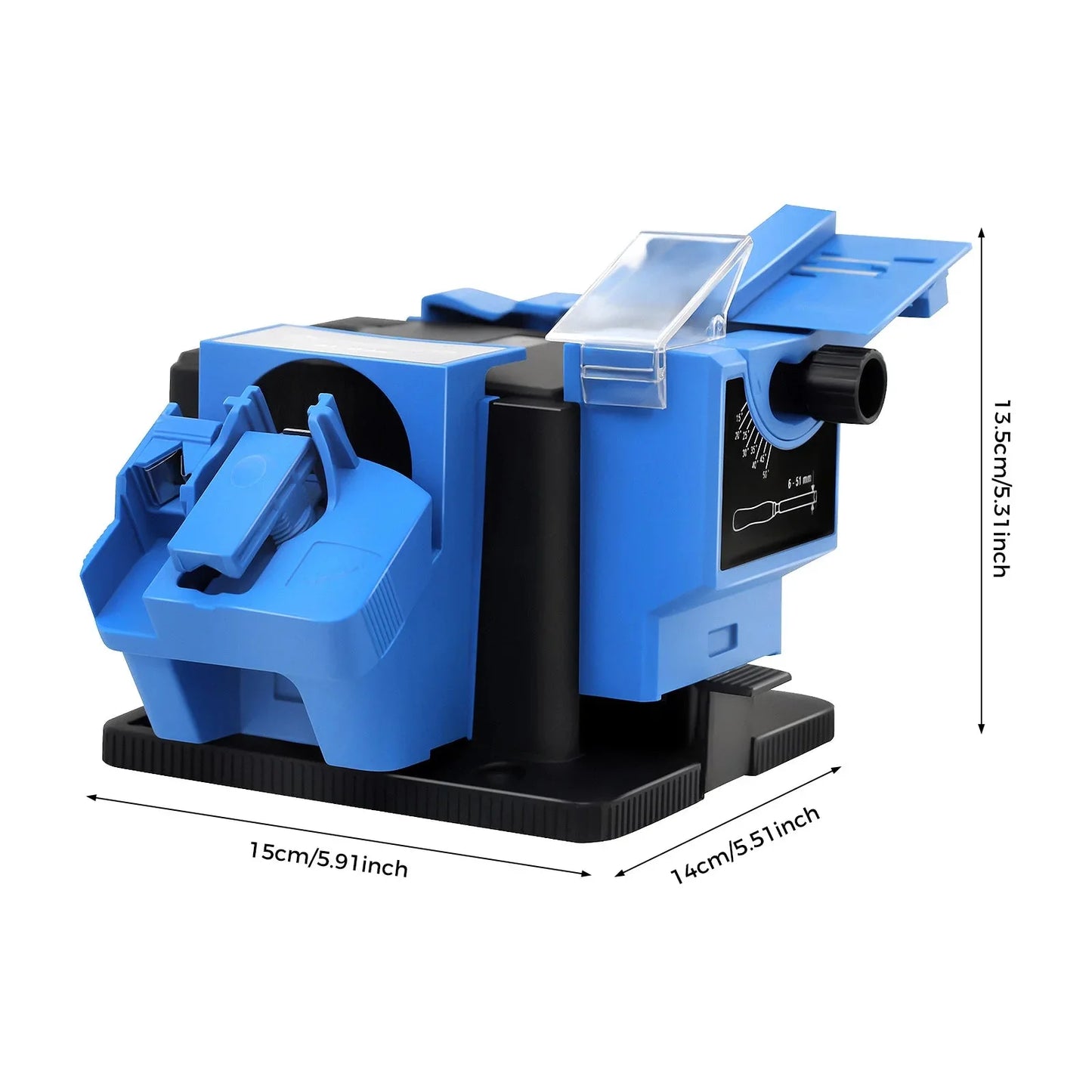 Electric 3mm-13mm Drill Bit Sharpener Household Grinding Tools Multifunctional Grinding Machine for Plane Knives, Scissors