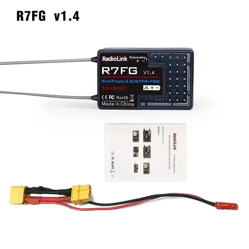 RadioLink RC Receiver R8FGH R8FG R8EF R8FM R8SM R8XM R7FG R6F R4FGM 2.4G Receiver for RC Transmitter RC8X/T8FB/T8S/RC6GS/RC4GS