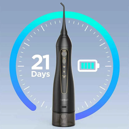 Fairywill Professional Oral Care Set - Waterproof Water Flosser & Electric Sonic Toothbrush Combo