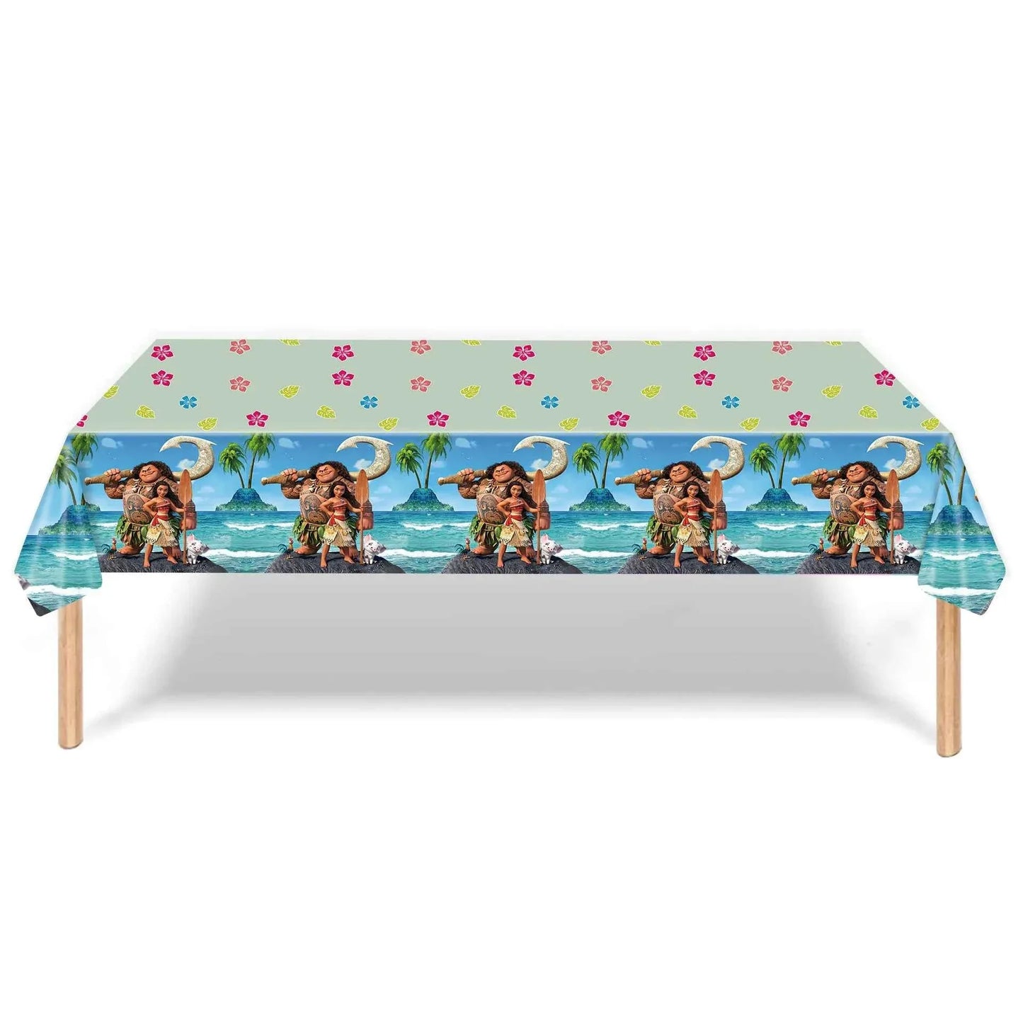 Moana Party Decorations Balloons Set Tableware Napkins Cups Plates Backdrop Kit Disney Vaiana Theme Happy Birthday Deco Supplies