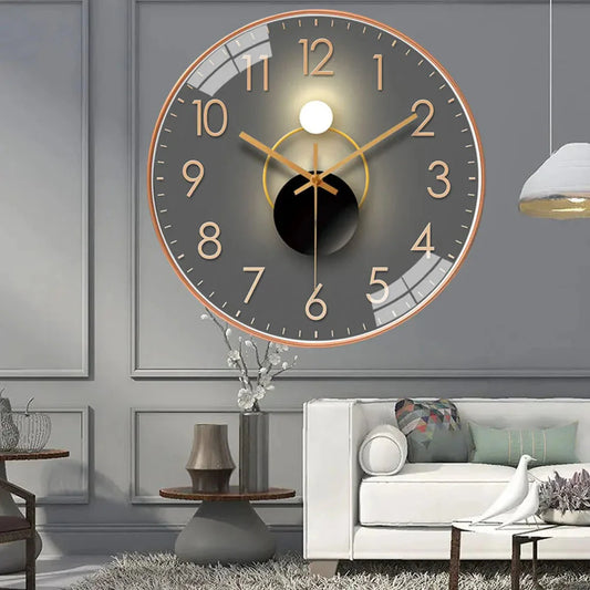 Nordic Style Home Decorative Wall Clock 8"