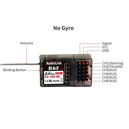 RadioLink RC Receiver R8FGH R8FG R8EF R8FM R8SM R8XM R7FG R6F R4FGM 2.4G Receiver for RC Transmitter RC8X/T8FB/T8S/RC6GS/RC4GS