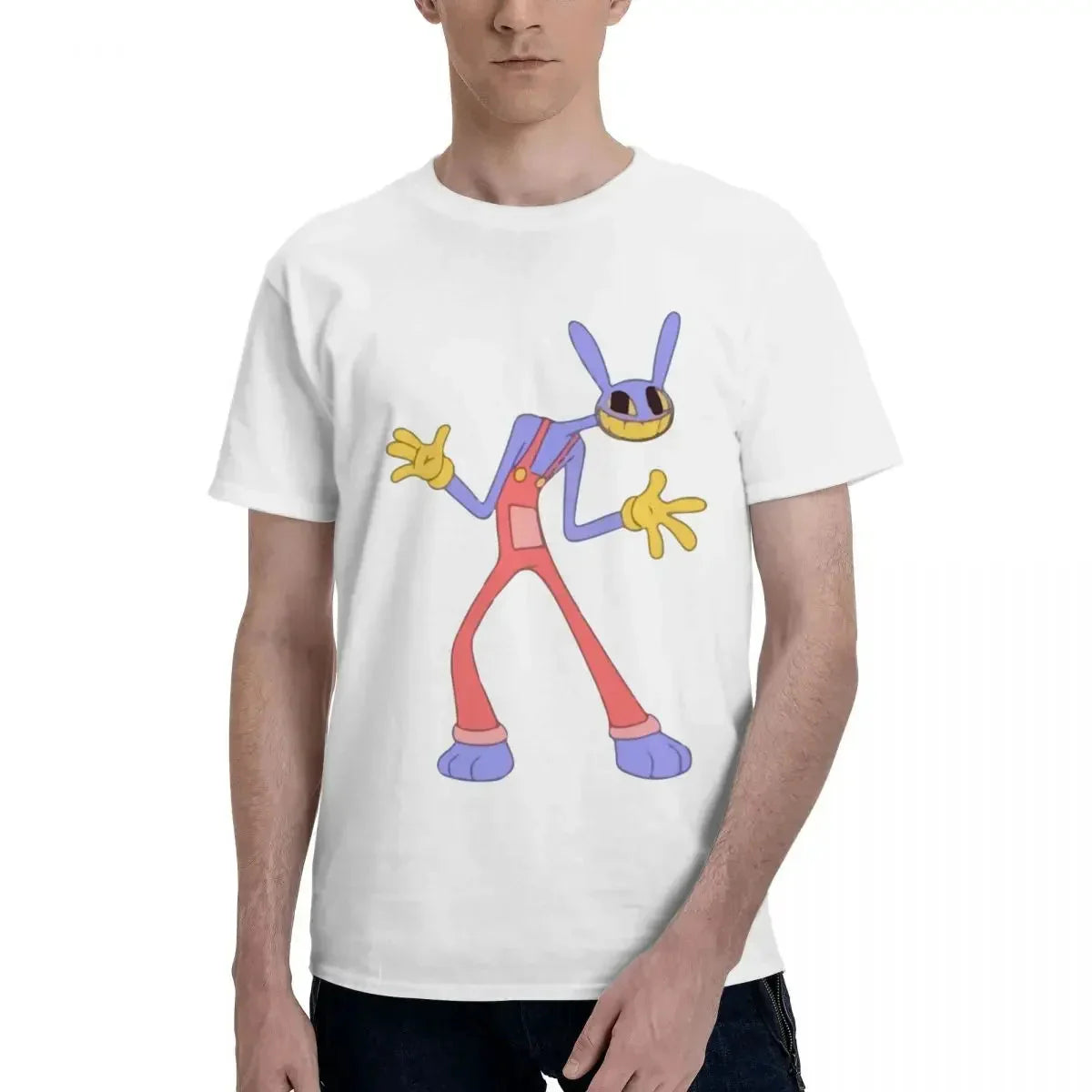 Short Sleeve T-Shirts For Men Women The Amazing Digital Circus Jax Funny T Shirt  harajuku  oversized t shirt  men clothing