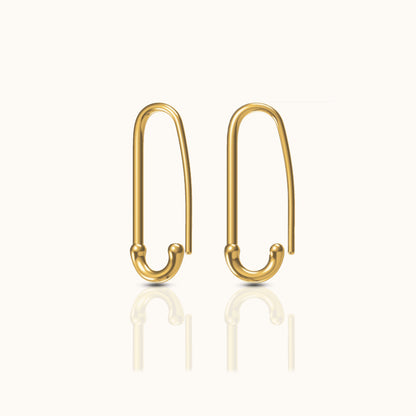 Safety Pin Earrings