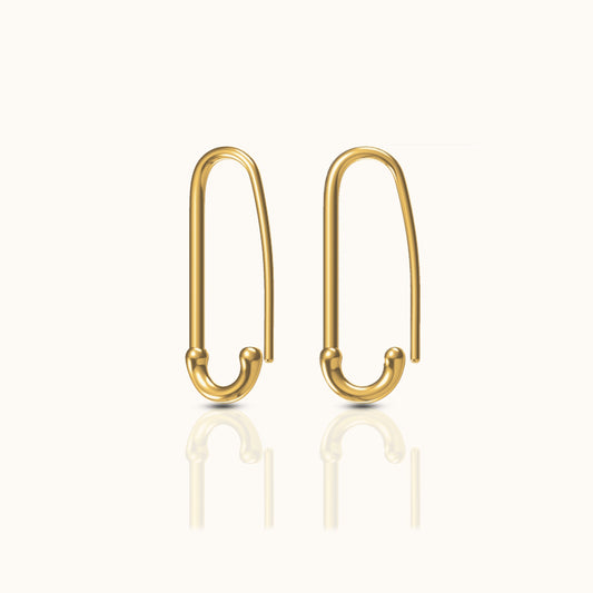 Safety Pin Earrings