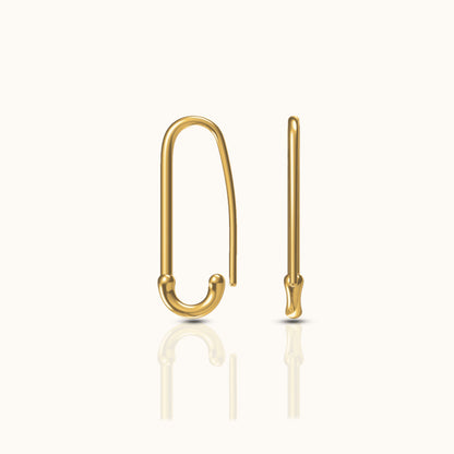 Safety Pin Earrings
