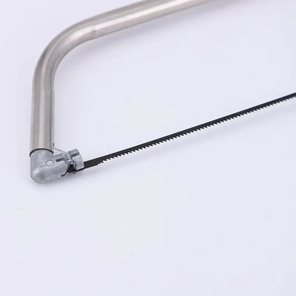 8in1 Saw Multi Purpose Hand DIY Steel Saw Metal Wood Glass Saw Kit 6 Blades Woodworking Metalworking Model Hobby Tool
