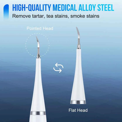 Electric Sonic Dental Scaler for Teeth Tartar Plaque Stains Cleaner Tooth Calculus Tooth Stone Remover Teeth Whitening Oral Care