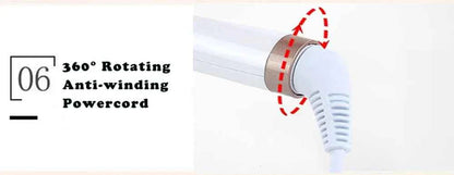 Electric Heating Curly Hair Stick Curling Iron Hair Straightener Wave Waver Beauty Salon Styling Tool Appliances Crimping Iron