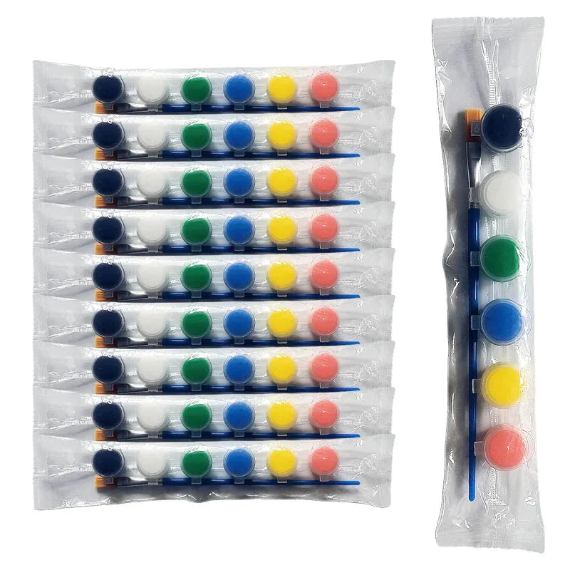 2ML acrylic pigment 6-color art hand painting non-toxic washable hand-painted graffiti professional art painting material painti