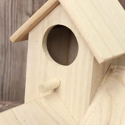 Wooden Bird Houses Bluebirds Home Small Bird House For Outside Garden Unfinished Bird Houses To Paint For Bird Watching