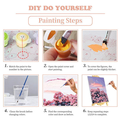 Pictures By Numbers Chicken Animal Paint Kit For Adults Digital Painting Oil Painting For Living Room Home Interesting Gift